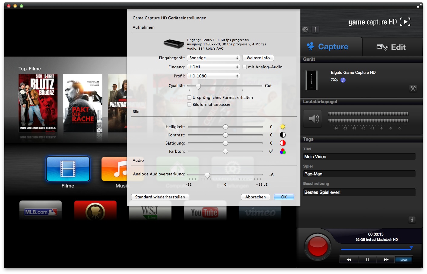 Elgato Game Capture HD ( ) - Mac/PC対応 USB2.0接続 PlayStation 4