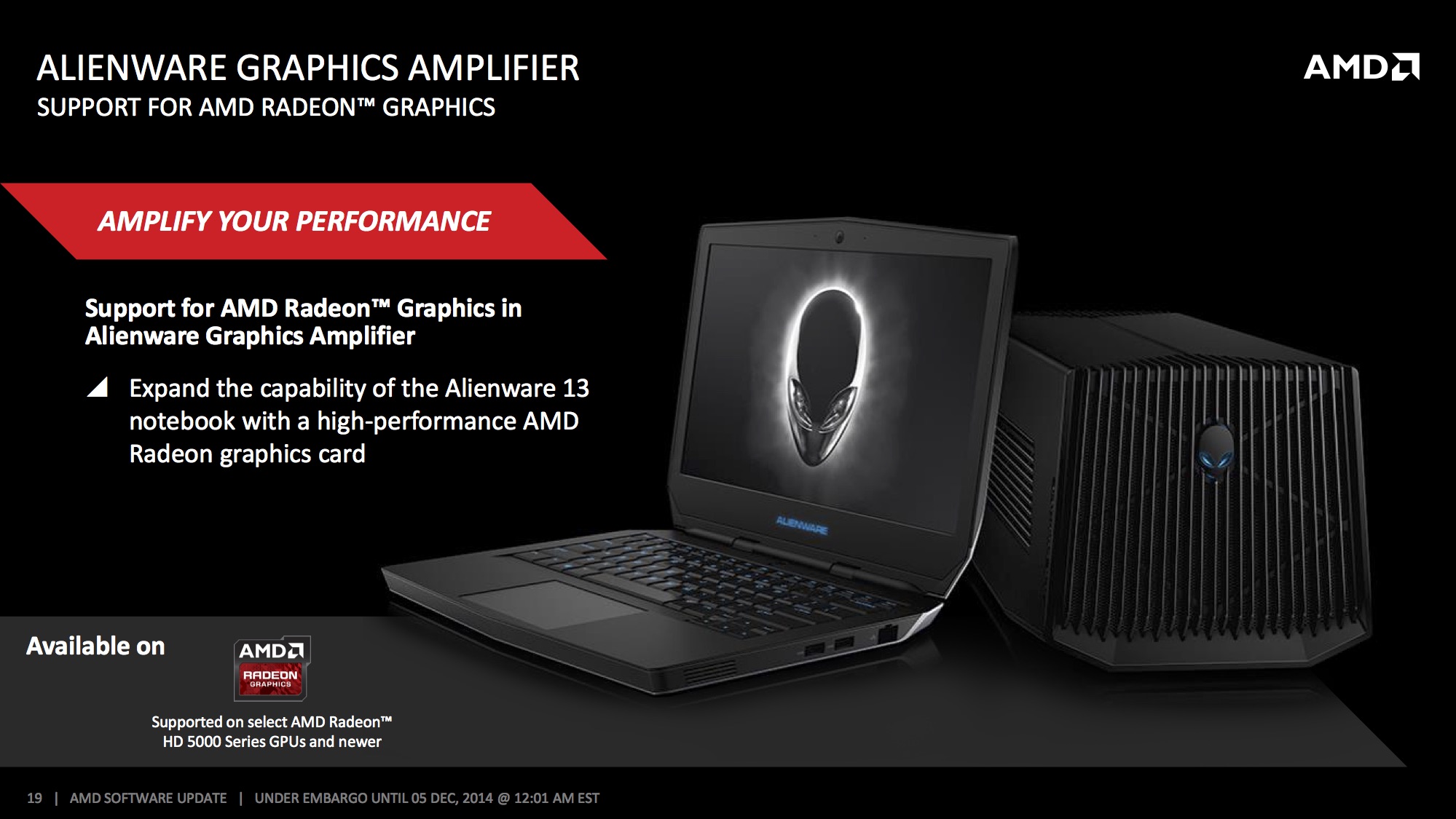 Alienware Graphics Amplifier – внешний графический ускоритель для ноутбуков  на видеокартах AMD - Hardwareluxx Russia