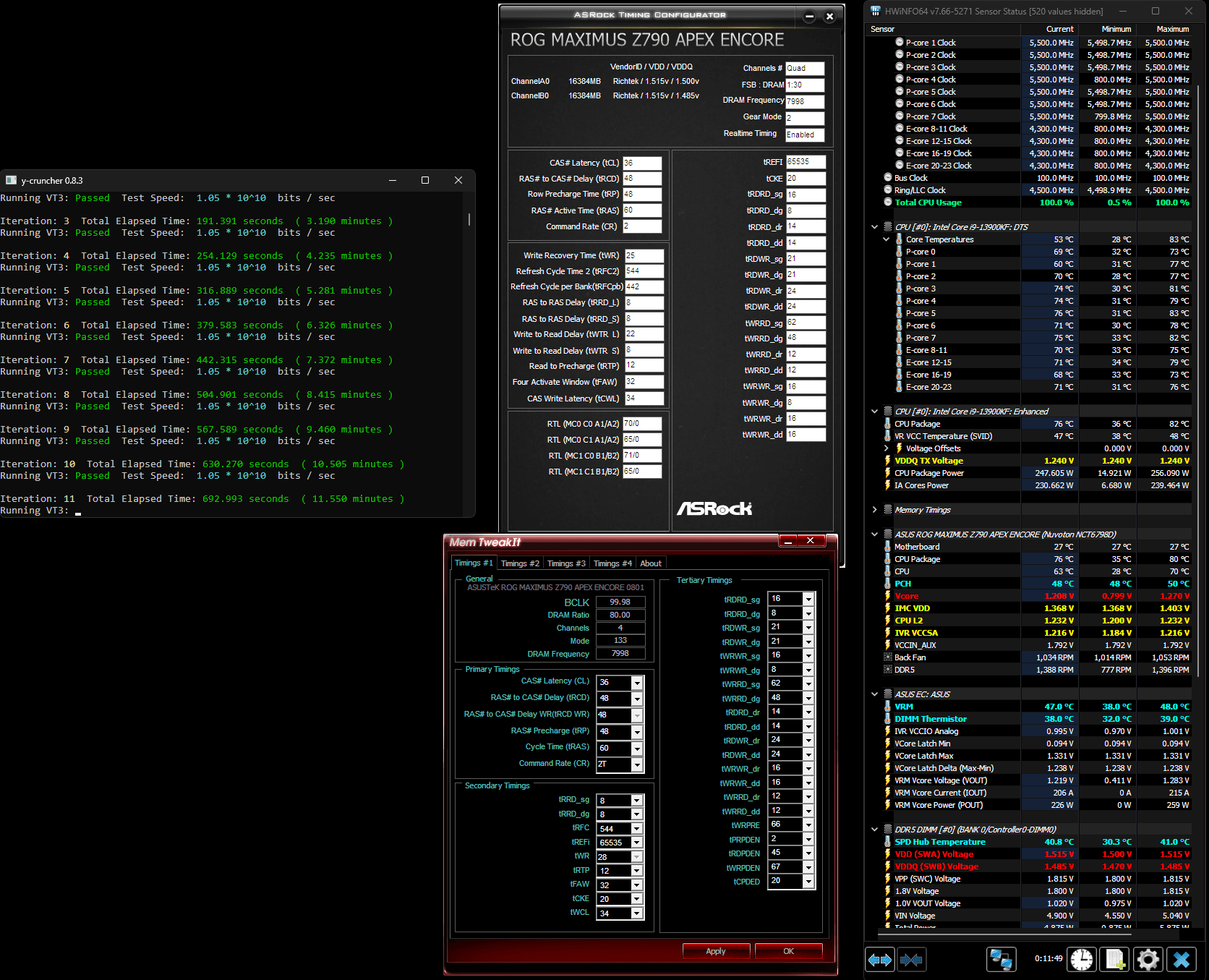 Do RTLs affect performance at all and what do they mean? : r/overclocking