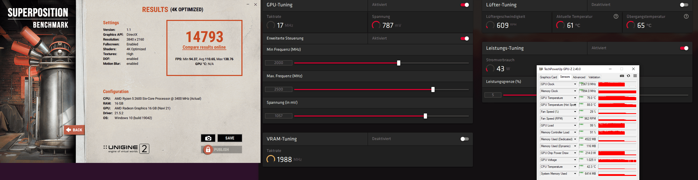 14793 Superposition 4k 2500Mhz-2000Mhz 1057mV - SOC 1000mV 1050Mhz +5%PL W begrenzt.PNG