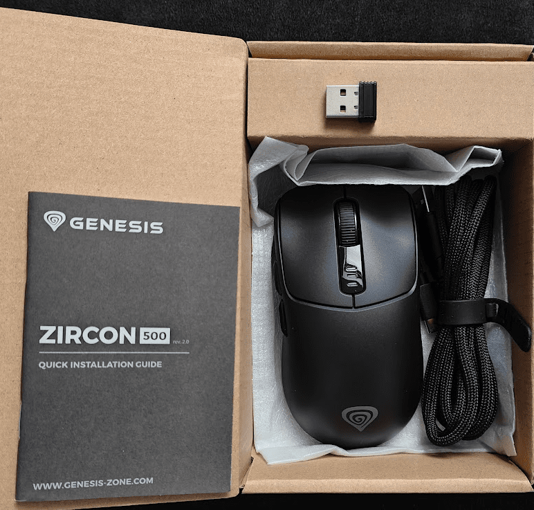 Zircon 500 Wireless Verpackungsinhalt 1