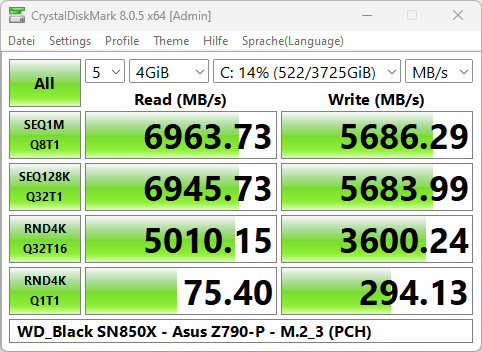 2024-05-28 - ChristalDiskMark - WD_Black SN850X - Asus Z790-P - M.2_3 (PCH).png