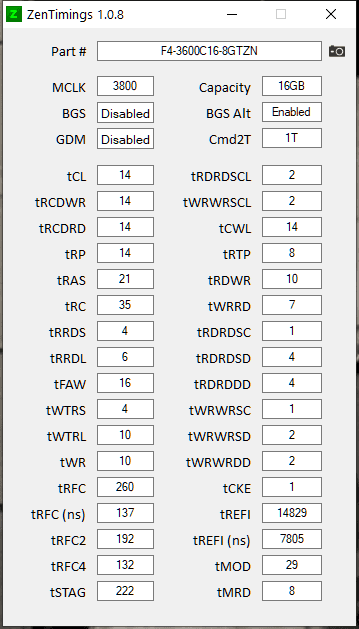 3950x stock 3800 CL 14-14-14-21oc timings GDM off.png