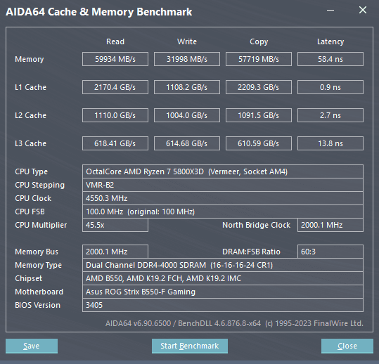 cachemem Ryzen x3D @4000c16 gdm off 1t bv3405 ram1460v vsoc1156 newCPU 885vddp 990ccd 1055iod ...png