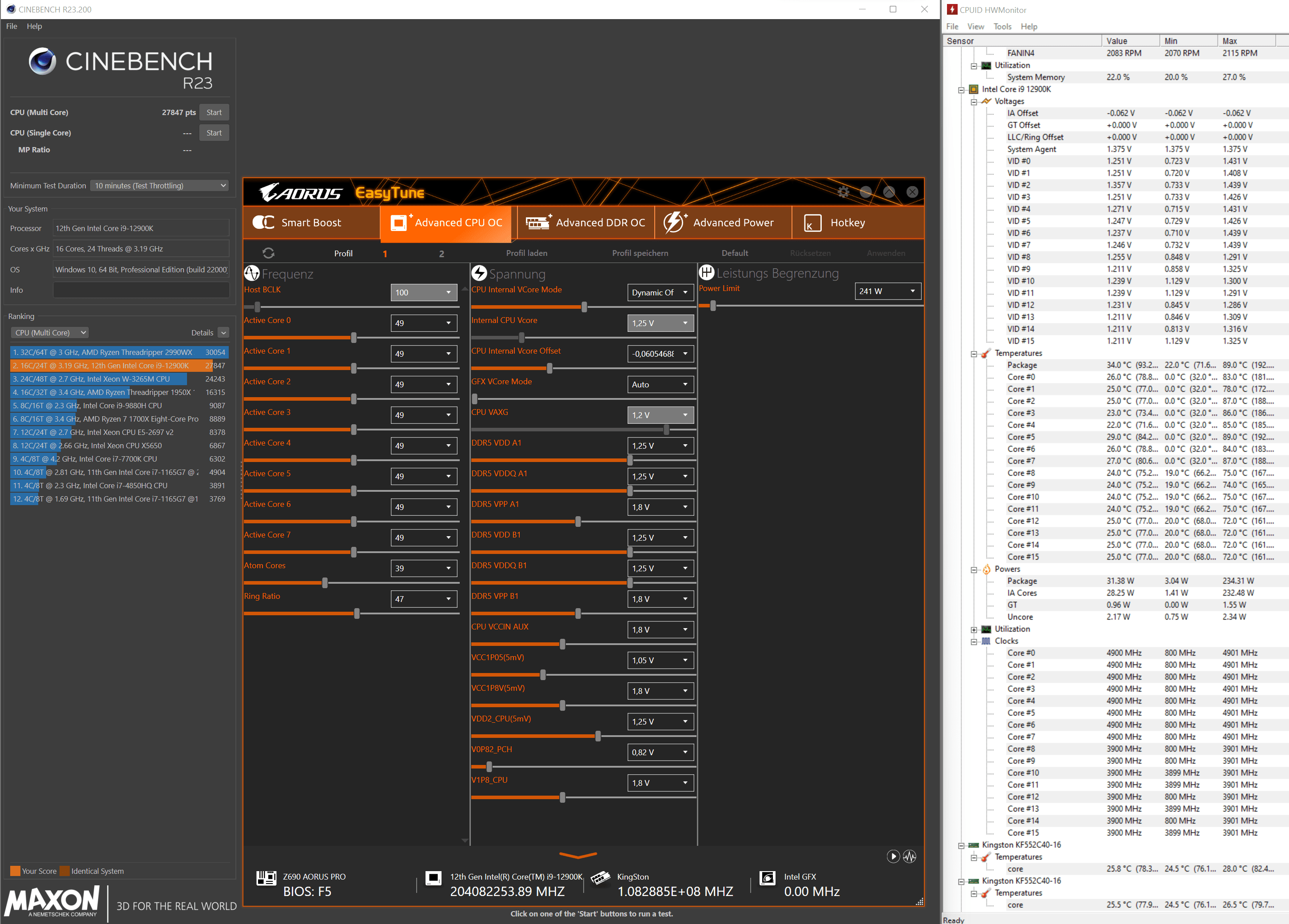 Limittest @241W -0,06V with i9 12900k on Gigabyte Z690 Aorus Pro #2.png