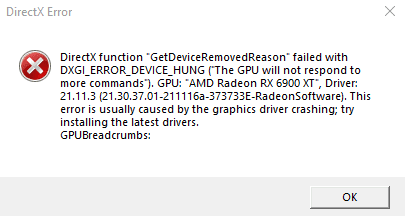 Directx Function Error In Bf 42 Rx 6900xt Hardwareluxx