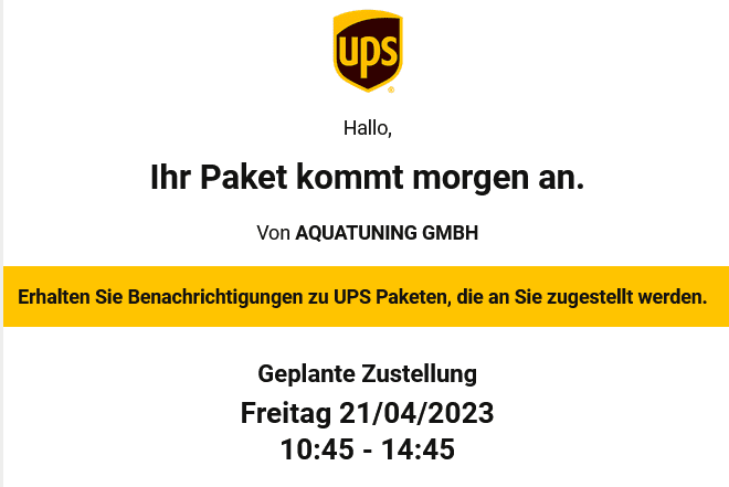 Screenshot 2023-04-20 at 17-27-35 UPS Update Paket ist morgen für die Zustellung terminiert - ...png