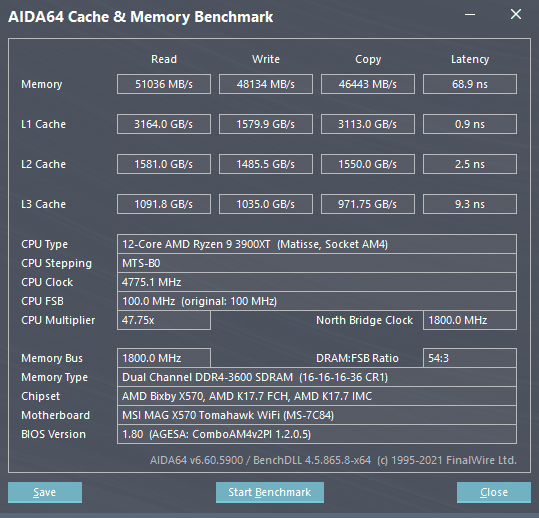 X570-TOMAHAWK - AIDA64 - Cachemem @eigene Einstellungen.png