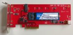 7 DeLOCK PCI Express Card (PCIe 2.0, x4, DeLOCK 89388) Low Profile WDC SSD.jpg