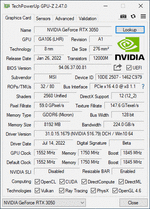 GPU-Z MSI RTX3050 Micron VRam.gif