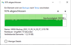 Raid5 50GB SingleStream Leseleistung Cache ein.PNG