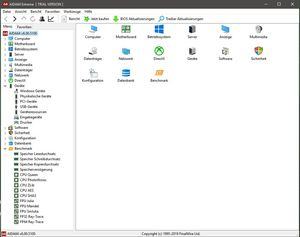 Screenshots von AIDA64 Version 6.00 Screenshots von AIDA64 Version 6.00