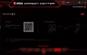 Die Software des MSI GS75 Stealth 8SG