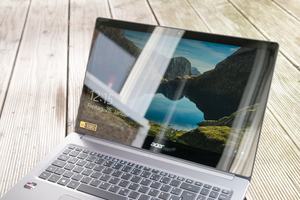 Die vielleicht größte Schwäche des Acer Swift 3 (NX.GV7EV.001): Das Display ist zu dunkel