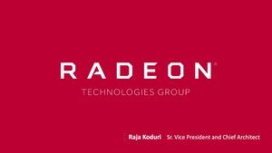 Präsentation zum 1. Geburtstag der Radeon Technologies Group.