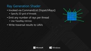 Präsentation zu DXR auf der GDC 2018