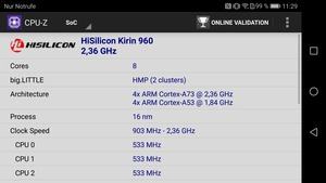 Der im Honor 8 Pro verbaute Kirin 960 liefert mehr als ausreichend Leistung - aber nicht auf Dauer