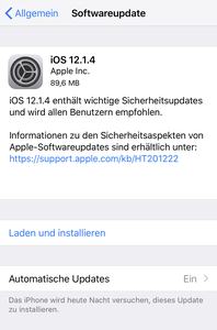 iOS 12.1.4