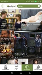 Watchnow fasst das Angebot von TV-Sendern und Streaming-Anbietern zusammen - im Browser oder in Android- und iOS-Apps