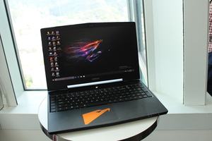 Das Aorus X5 MD auf der Computex 2017