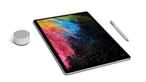 Microsoft Surface Book 2 mit 15 Zoll großem Display