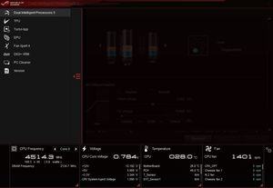 Die ASUS AI Suite 3 beim ASUS ROG Strix Z370-F/Z370-I Gaming