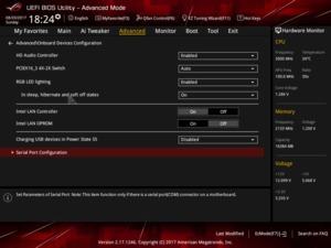 BIOS: ASUS ROG STRIX B350-F Gaming