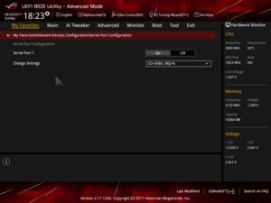 BIOS: ASUS ROG STRIX B350-F Gaming