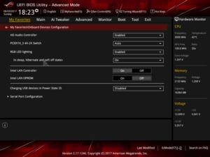 BIOS: ASUS ROG STRIX B350-F Gaming