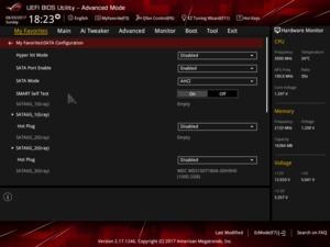 BIOS: ASUS ROG STRIX B350-F Gaming