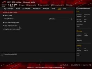 BIOS: ASUS ROG STRIX B350-F Gaming