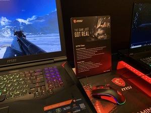 Die neuen Notebooks von MSI auf der CES 2019