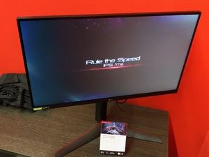 LG UltraGear 27GL850 auf der Gamescom 2019