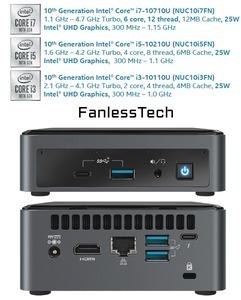 Intel NUC (Frost Canyon) mit Comet-Lake-Prozessoren