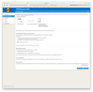 AVM Fritz!Repeater 6000 - FRITZ!OS