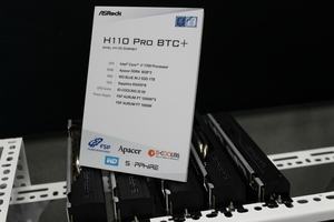 ASRock H110 Pro BTC+ Computex 2017