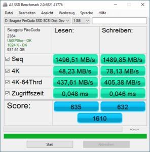 Seagate FireCuda Gaming SSD 1 TB