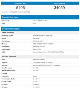 Geekbench 4 Ryzen 3800X vs Íntel Core i9-9900K