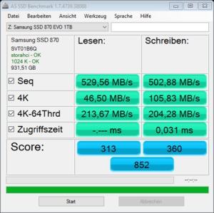 Samsung SSD 870 EVO