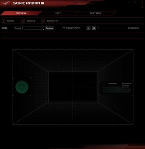 Die Software des ASUS ROG Strix Hero II GL504 