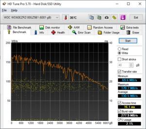 WD Blue 6 TB WD60EZRZ Benchmarks