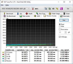 WD Blue 6 TB WD60EZRZ Benchmarks