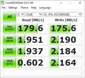 WD Blue 6 TB WD60EZRZ Benchmarks