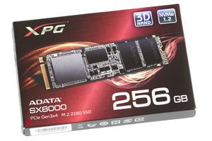 Die ADATA SX8000 SSD im M.2-Format mit NVMe.