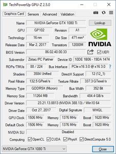 ZOTAC GeForce GTX 1080 Ti ArcticStorm Mini