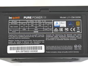 be quiet! Pure Power 11 500W CM