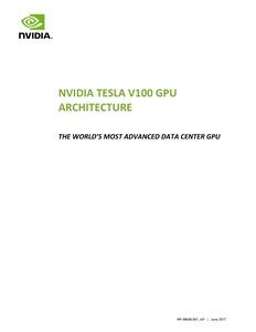 Whitepaper zur NVIDIA Tesla V100 und Volta-Architektur