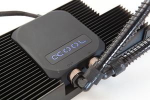 Alphacool Eiswolf GPX-Pro für die NVIDIA GeForce GTX 1080 Founders Edition.