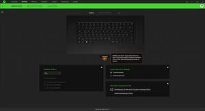 Die Software des Razer Blade Pro 2019