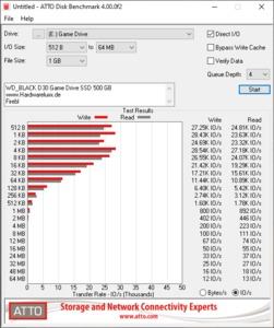 WD_BLACK D30 Game Drive NVMe SSD 500 GB